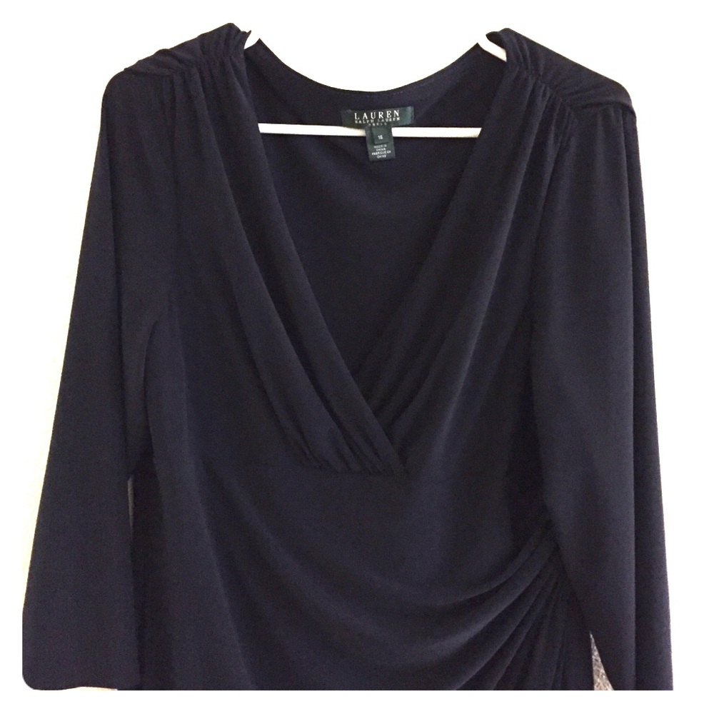 Ralph Lauren Navy Blue Dress